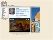 Tablet Screenshot of pension-michael.de